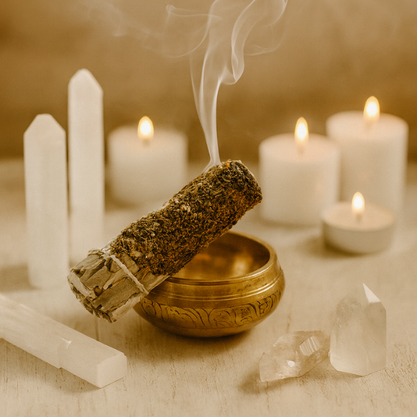 Atado Salvia Blanca y Ruda de 10 cm es una herramienta esencial para quienes buscan protección espiritual.