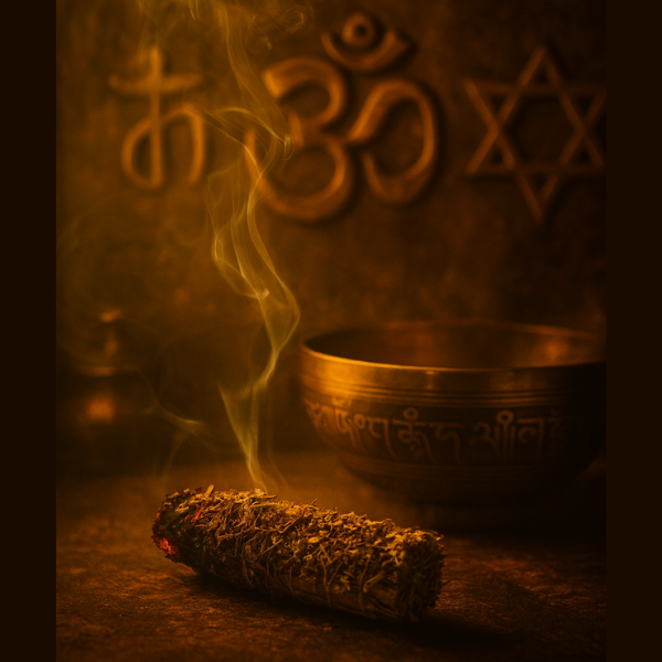 Atado Salvia Blanca y Ruda de 10 cm es una herramienta esencial para quienes buscan protección espiritual.